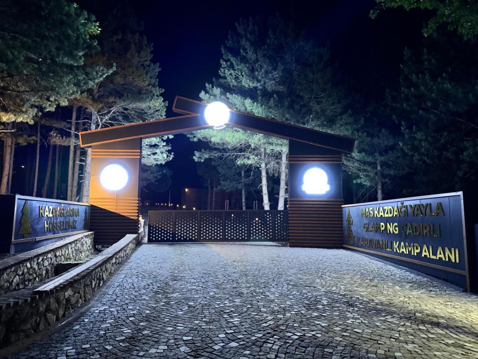 Hotel Mas Kazdagi Glamping Edremit  Exterior foto